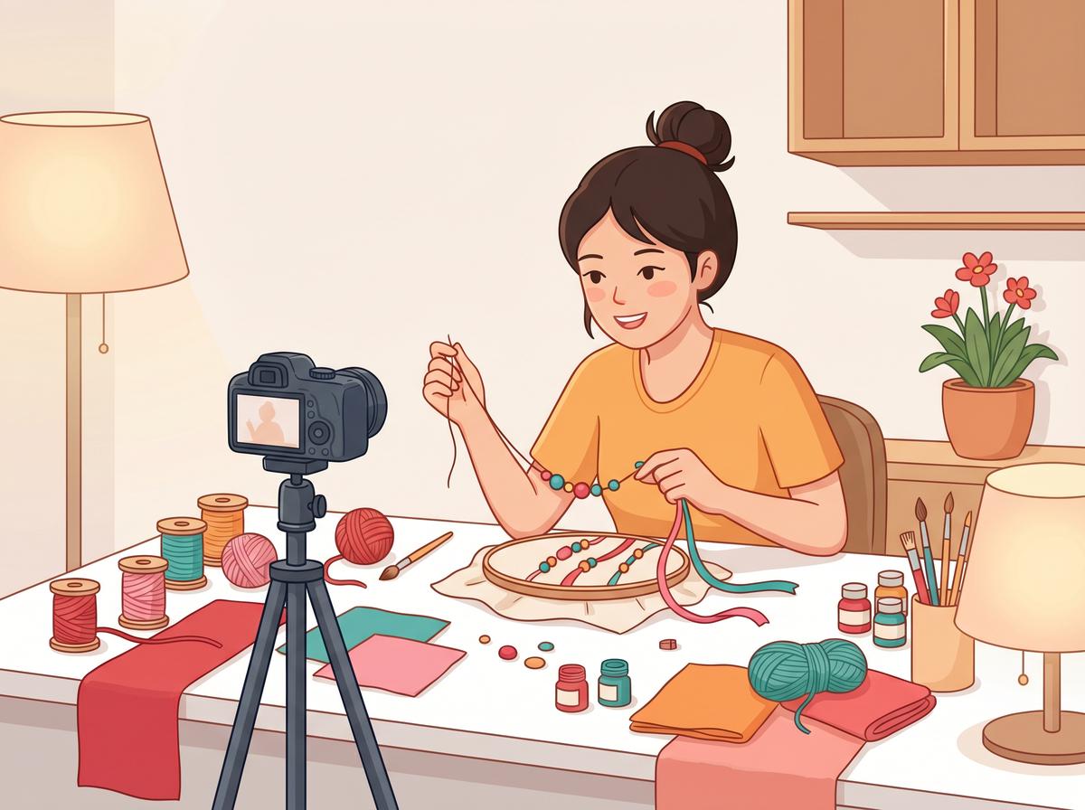 红桃视频-手工DIY视频教程，红桃视频废旧材料变身精美装饰品 - 5ncgoku.cn
